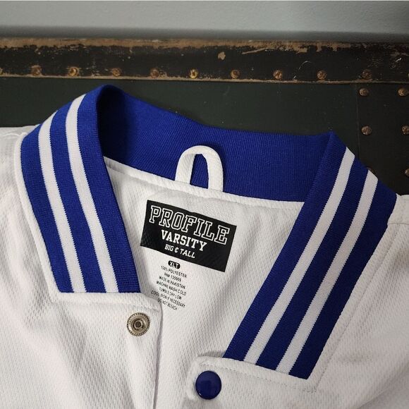 Kentucky Wildcats Jacket Adult UK Button Closure Lined Profile Varsity NCAA XLT - Picture 3 of 6